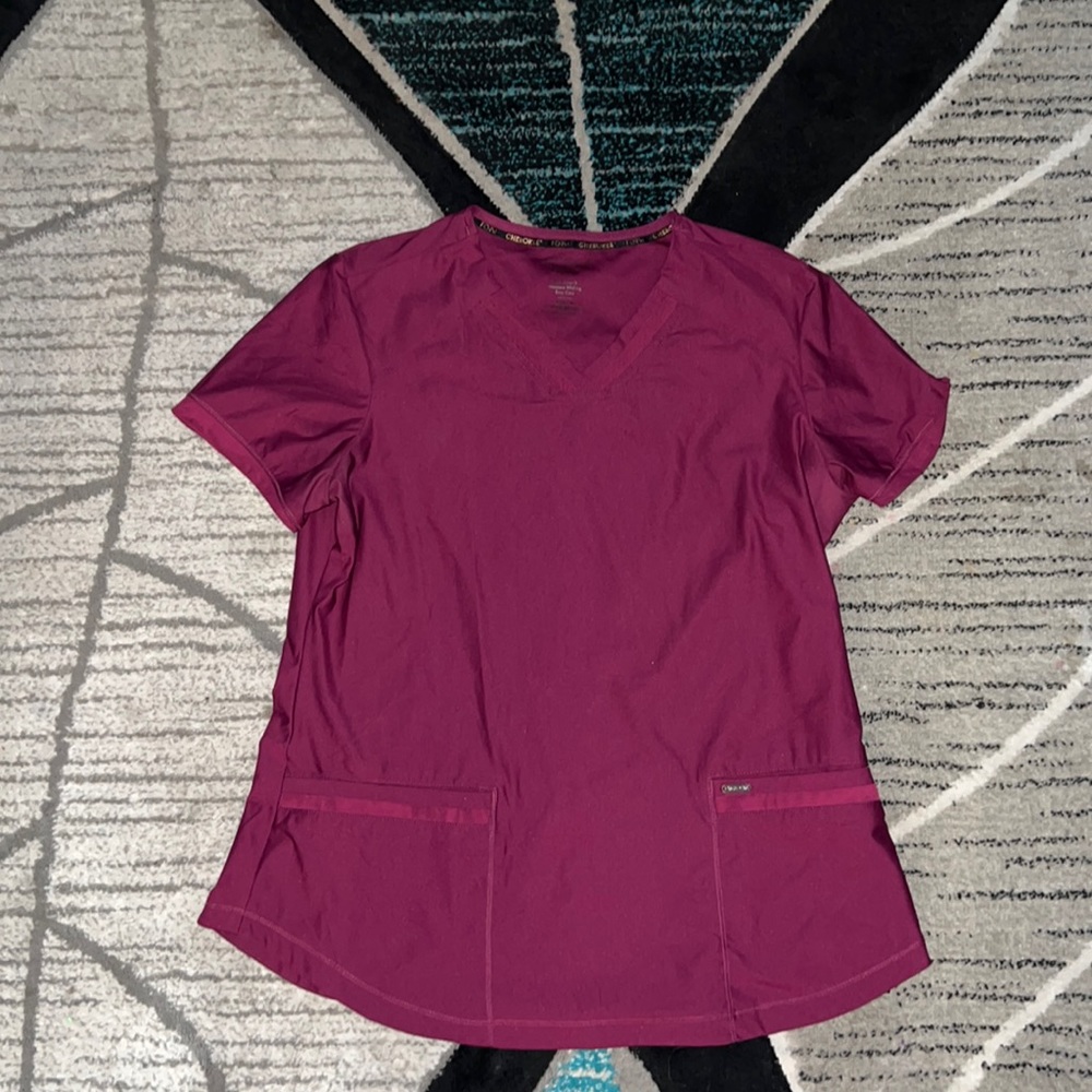 Wine 🍷 Cherokee form scrub top